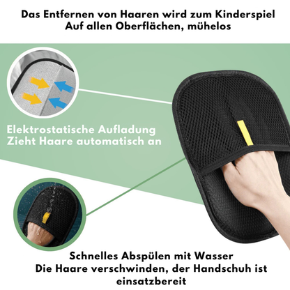 Handschuh zum Entfernen von Haaren