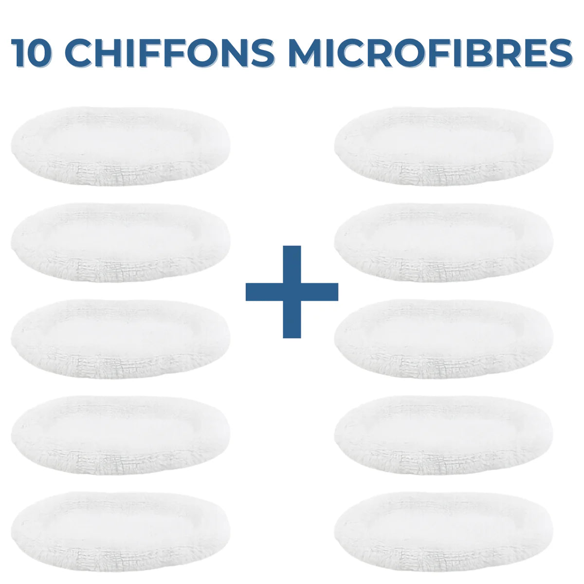 10 Hochleistungs - Mikrofasertücher